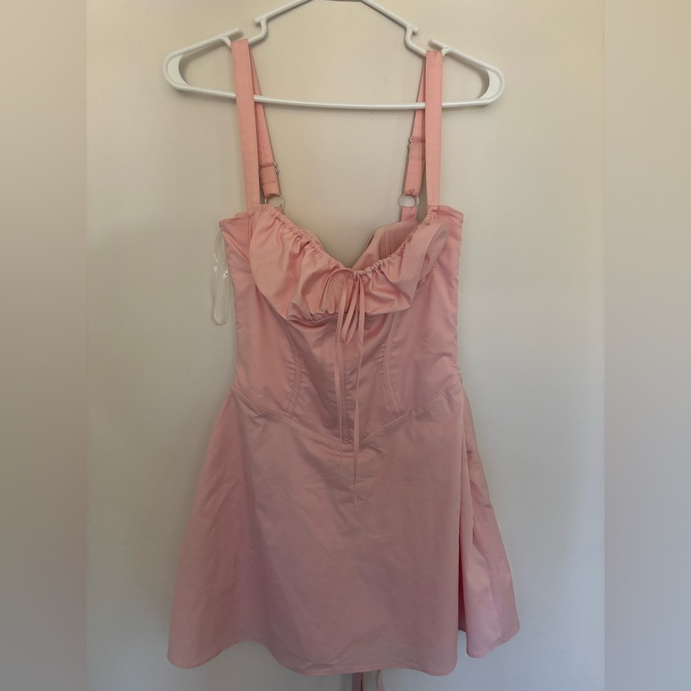 House of CB Pink Carlotta mini dress